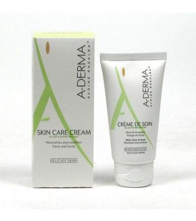 A-DERMA Creme de soin cream with oat milk 50ml