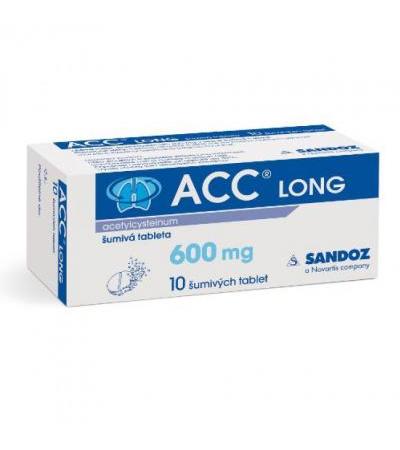 ACC LONG tbl eff 10x 600mg