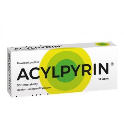 ACYLPYRIN tbl 10x 500mg
