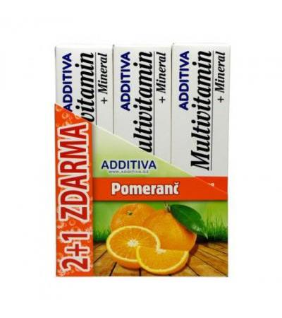 Additiva multivitamin with minerals ORANGE tbl eff 20 2+1 FOR FREE