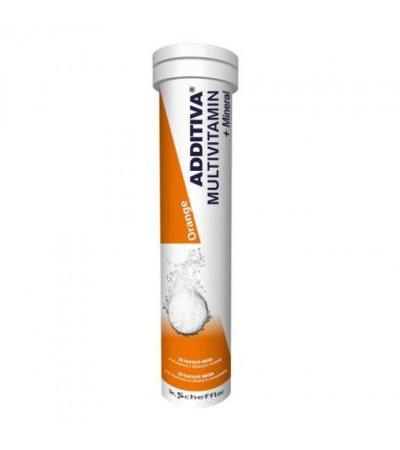 Additiva multivitamin with minerals ORANGE tbl eff 20