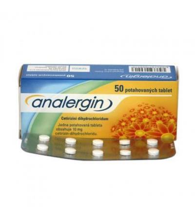 ANALERGIN tbl 50x 10mg