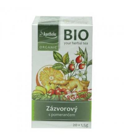 APOTHEKE BIO Ginger and orange tea 20x 1.5g
