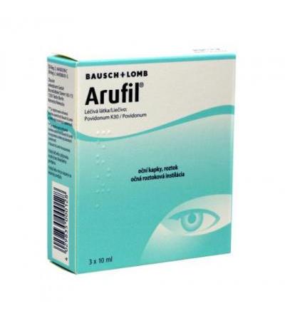 ARUFIL eye drops 3x 10ml