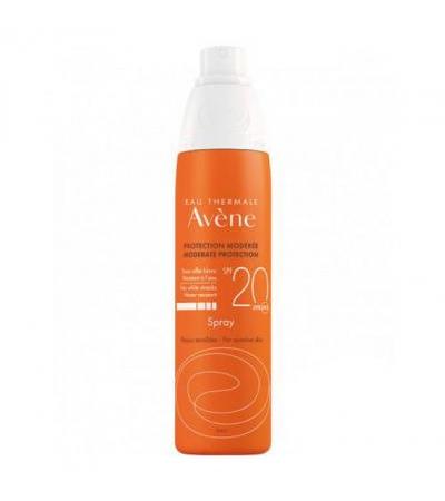 AVENE Protection modérée SPF 20 spray 200ml