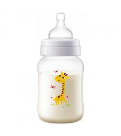 AVENT Bottle Anti-colic 260ml giraffe