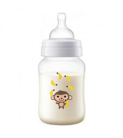 AVENT Bottle Anti-colic 260ml monkey