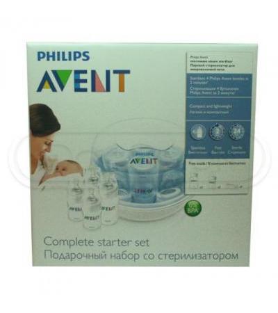 AVENT microwave steam steriliser Complete Starter set