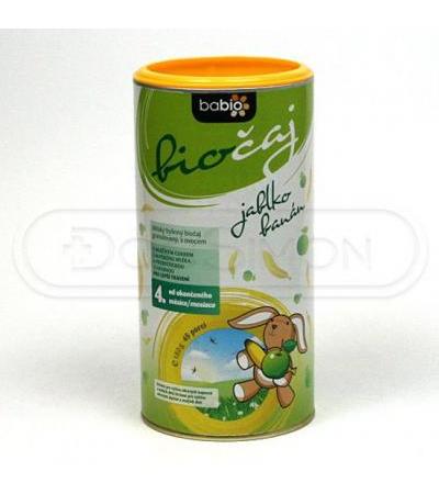 BABIO Granulated baby fruit extract, apple + banana 180g BIO