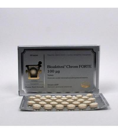 Bioactive Chrome Forte 100 mcg tbl 60