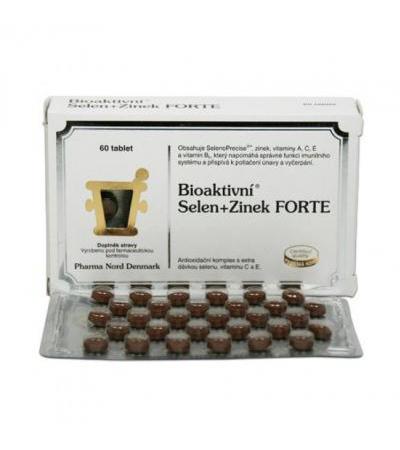 Bioactive Selen+Zinc tbl 60 FORTE