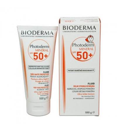 Bioderma PHOTODERM KID MINERAL SPF 50+ fluid 100g