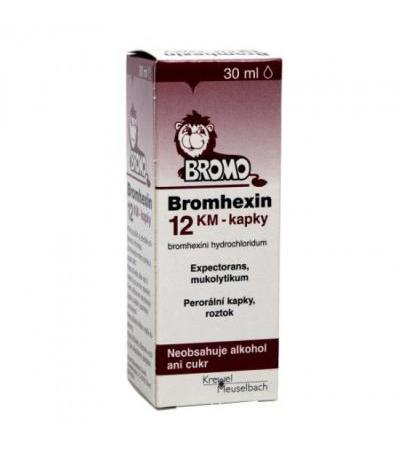 BROMHEXIN 12 KM drops 30ml