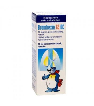 BROMHEXIN 12BC drops 30ml