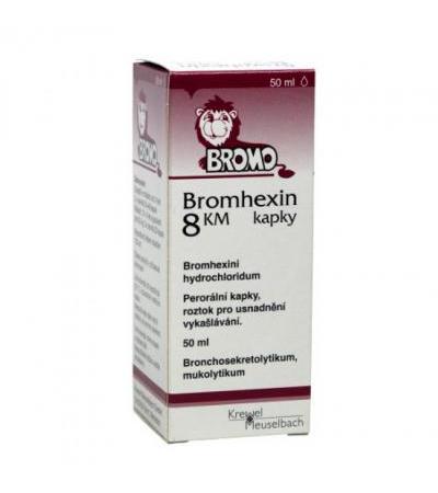 BROMHEXIN 8 KM drops 50ml