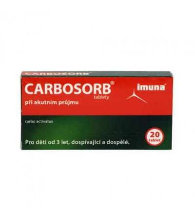 CARBOSORB tbl 20x 320mg