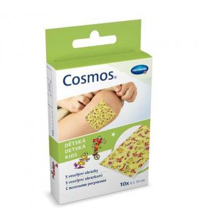 COSMOS KIDS plasters 10 pcs. 10cm x 6cm