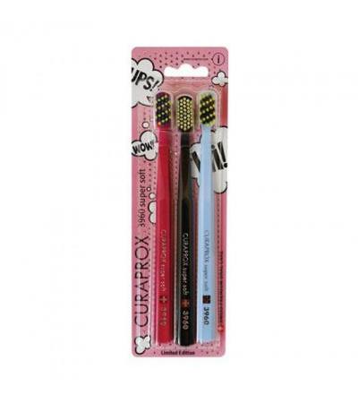 Curaprox CS3960 super soft SET 3x toothbrush