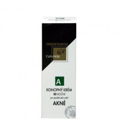 CutisHelp hemp night cream ACNE 30ml