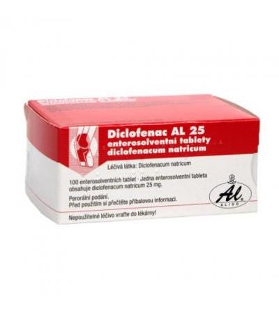 DICLOFENAC AL tbl 100x 25mg