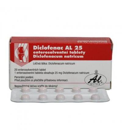 DICLOFENAC AL tbl 20x 25mg