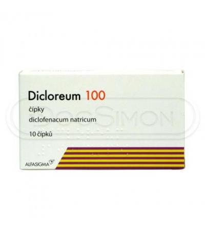 DICLOREUM 100 sup 10 x 100mg
