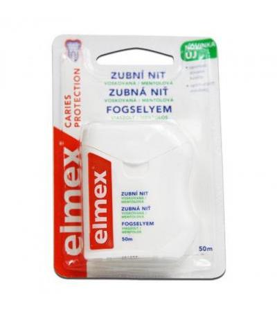 ELMEX dental floss waxed 50m
