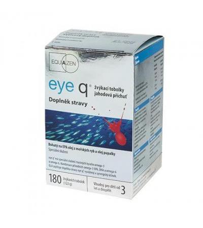 Eye q chewable capsules 180 strawberry flavor