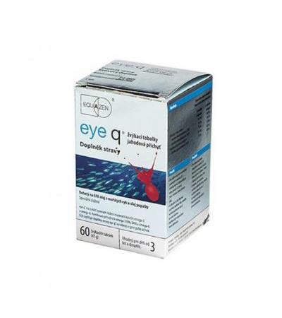 Eye q chewable capsules 60 strawberry flavor
