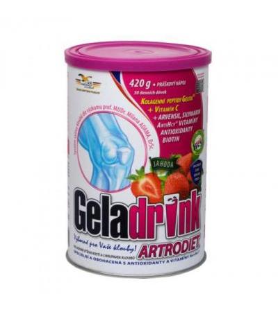GELADRINK ARTRODIET powder 420g STRAWBERRY
