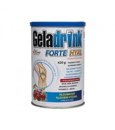 GELADRINK FORTE HYAL powder 420g CHERRY