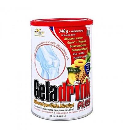 GELADRINK PLUS powder 340g PINEAPPLE