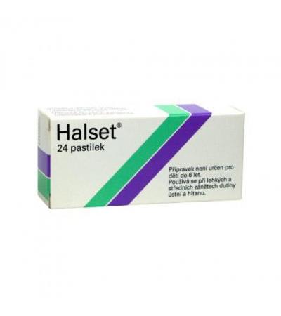 HALSET lozenges 24x 1,5mg