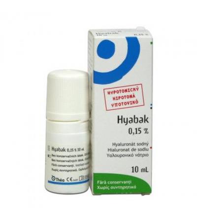 HYABAK 0.15% gtt. 10ml