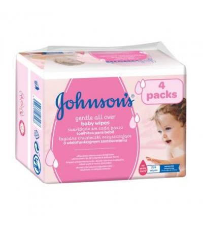 Johnson´s Baby wipes Gentle Cleansing 224ks