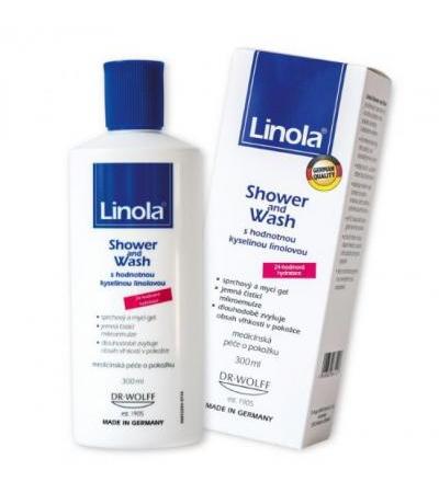 LINOLA SHOWER AND WASH washing emulsion 300ml