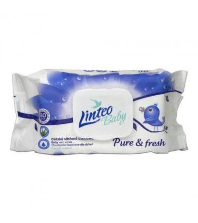 LINTEO Baby wipes soft 80 pieces