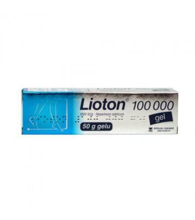 LIOTON 100 000 gel 50g