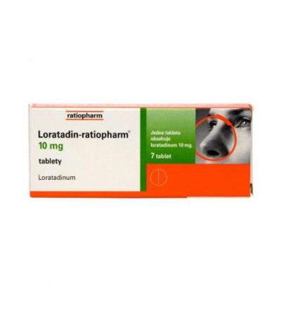 LORATADIN-RATIOPHARM tbl 7x 10mg