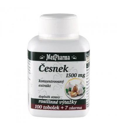 MedPharma GARLIC 1500mg cps. 100 + 7 for free