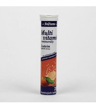 MedPharma MULTIVITAMIN WITH MINERALS + LUTEIN tbl eff 20