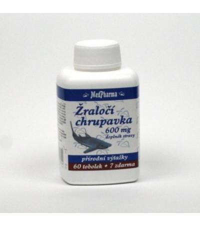 MedPharma shark cartilage 600mg 60 capsules + 7 FOR FREE