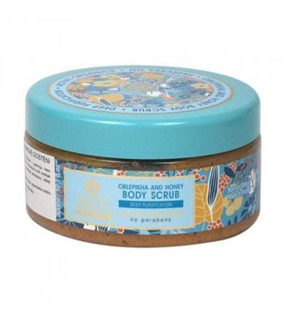 NATURA SIBERICA Oblepikha and honey body scrub 300ml