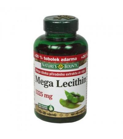 Nature´s Bounty MEGA LECITHIN 1325mg cps 100 + 30