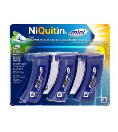 NIQUITIN MINI lozenges 60 (3x20) x 4mg