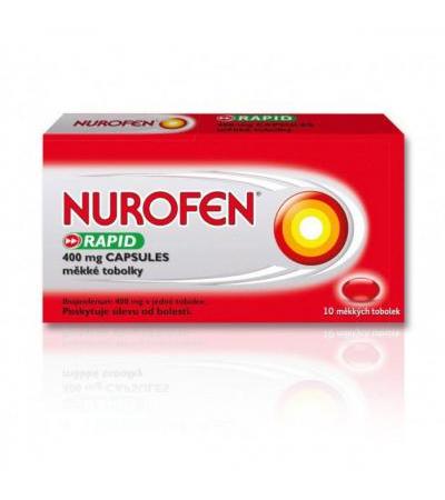 NUROFEN RAPID cps 10x 400mg