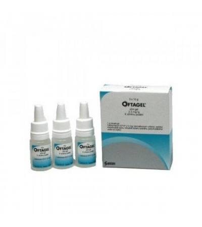 OFTAGEL eye gel 3x 10g