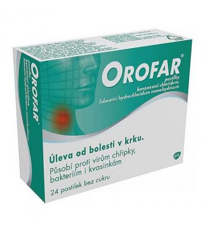 OROFAR lozenges 24