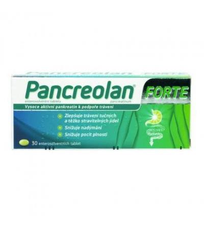 PANCREOLAN FORTE tbl 30x 220mg