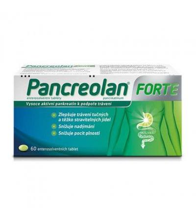 PANCREOLAN FORTE tbl 60x 220mg
